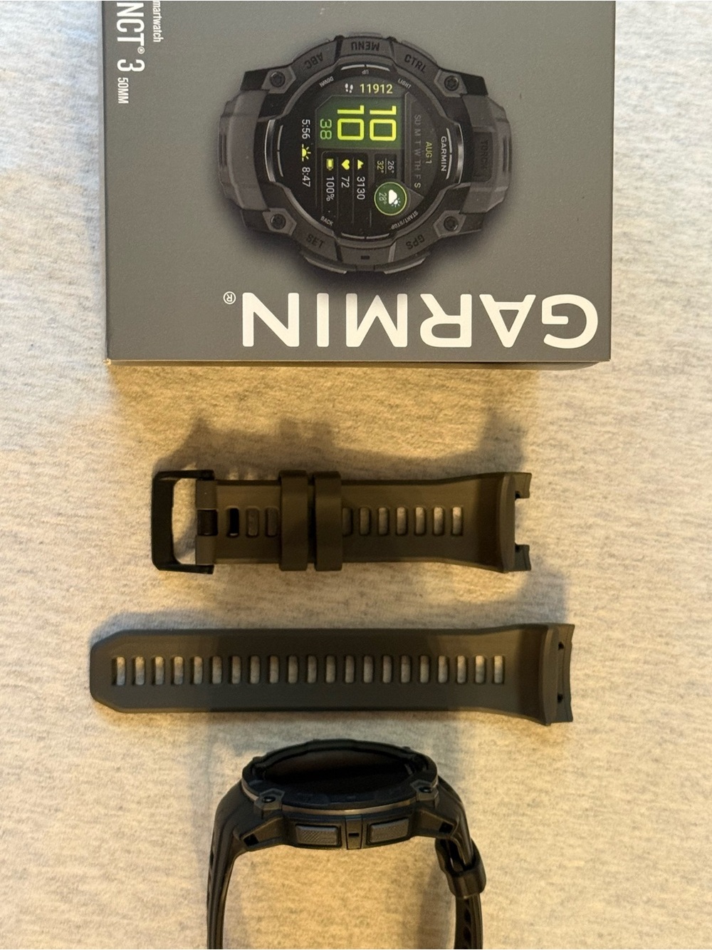 garmin Instinct 3 Tactical - Black/Gray